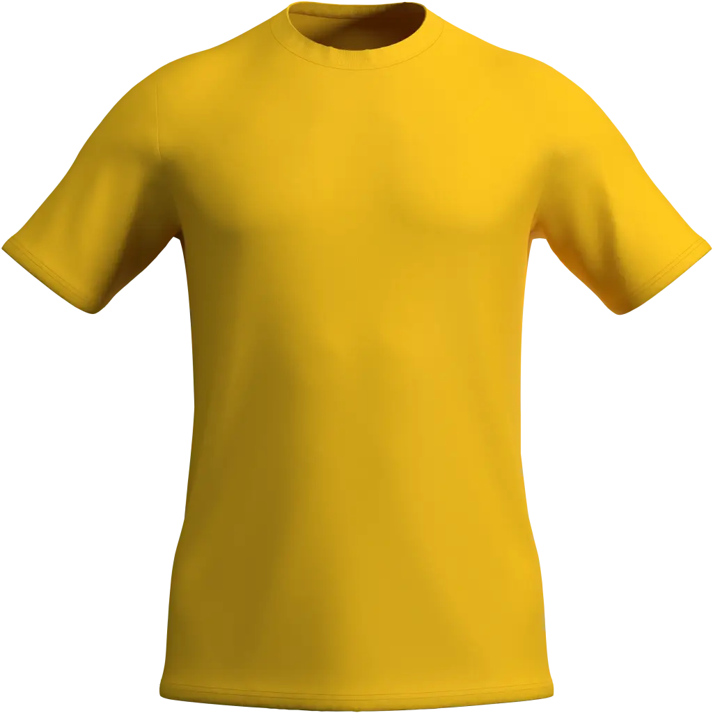 Basic Slim Fit - oker zuta