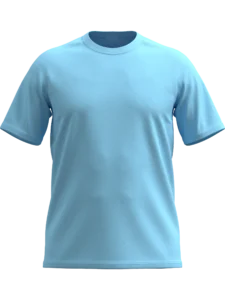 Basic Slim Fit Tee Svijetlo Plava