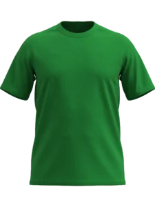 Zelena Fit majica kratkih rukava od pamuka, uski kroj, moderna muška majica za svakodnevno nošenje