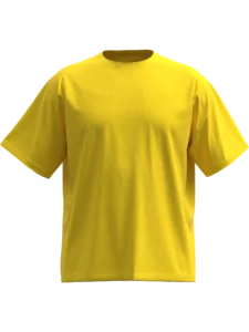 Oker Žuta Oversize Raglan majica opuštenog kroja sa dugim rukavima i modernim izgledom