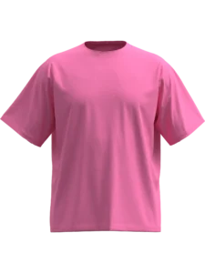 Roza Oversize Raglan majica opuštenog kroja sa dugim rukavima i modernim izgledom