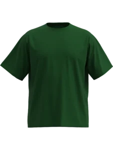 Tamno Zelena Oversize Raglan majica opuštenog kroja sa dugim rukavima i modernim izgledom