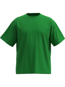 Zelena Oversize Raglan majica opuštenog kroja sa dugim rukavima i modernim izgledom